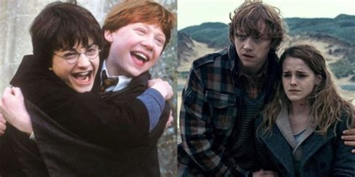 Are Hermione Ron and Harry still friends?