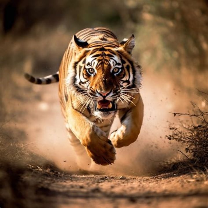 Are tigers fast?