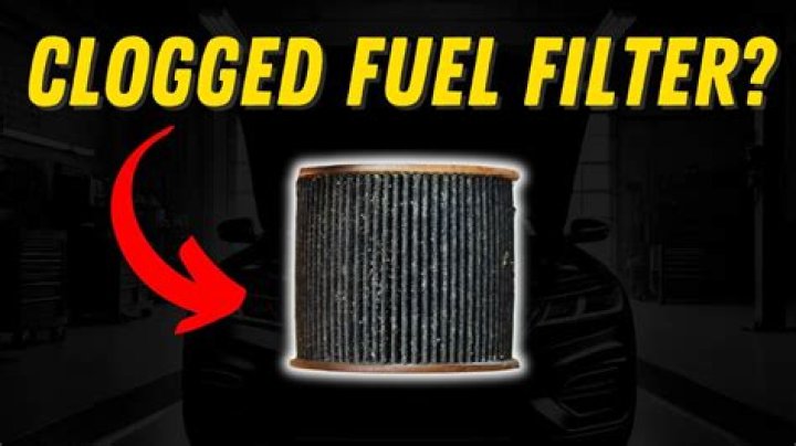 Can a clogged fuel filter cause a misfire on one cylinder?