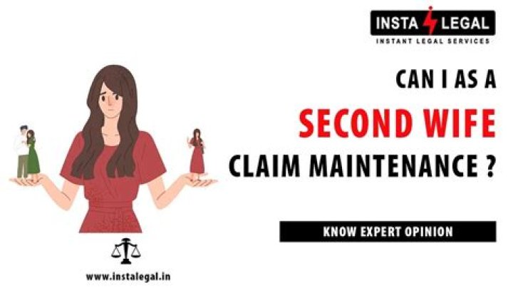 Can a second wife claim maintenance?