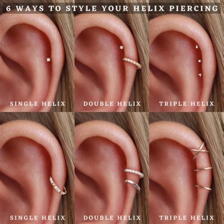 Can helix piercing cause dizziness?