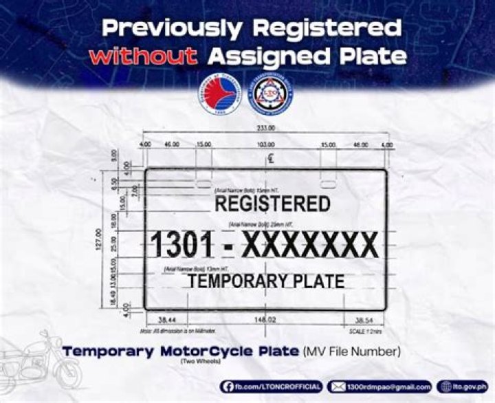 Can I display my number plate in my window?