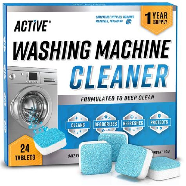 Can I put bleach in my washing machine to clean it?