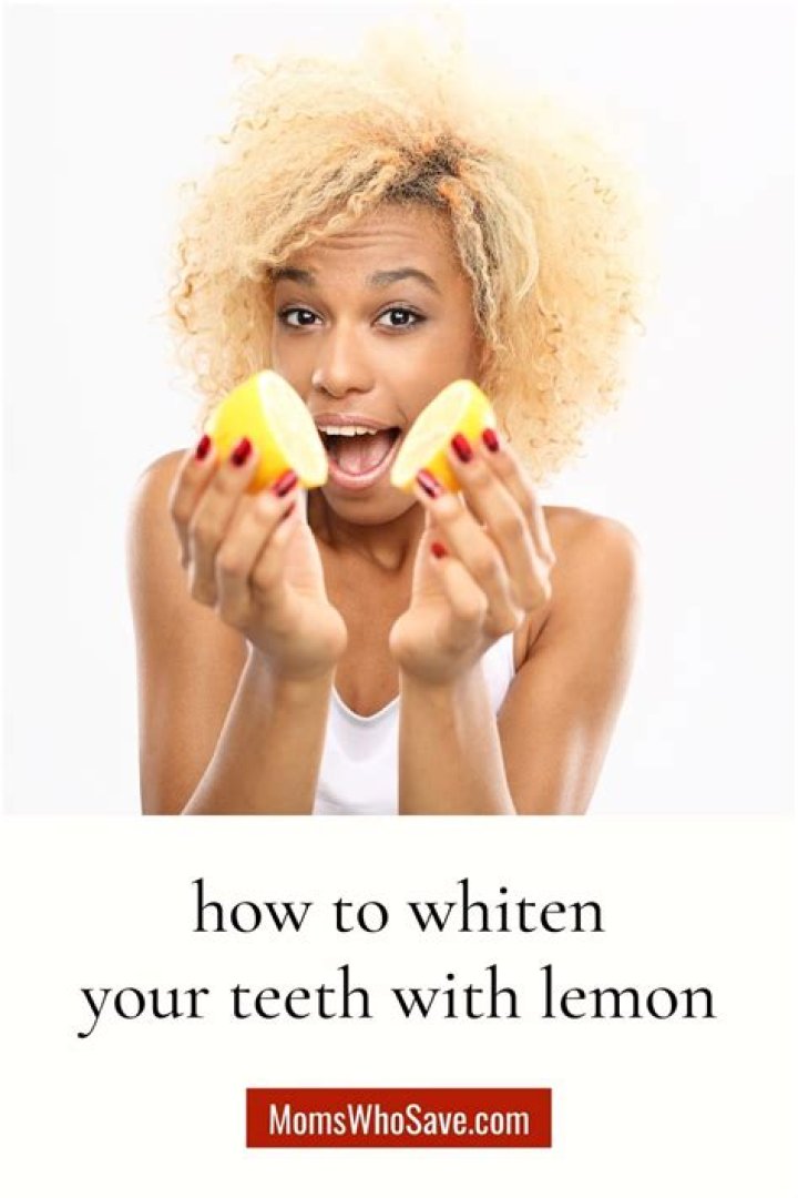 Can lemon whiten teeth?