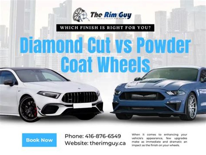 Can you ceramic coat diamond cut wheels?