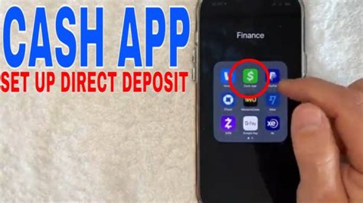 Can you get direct deposit on Cash App?