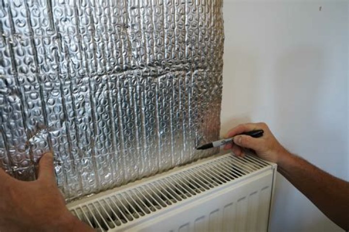 Can you panel behind a radiator?