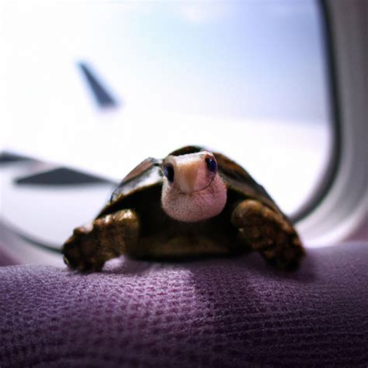 Can you take a turtle on a plane?