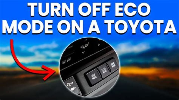 Can you turn off eco+?