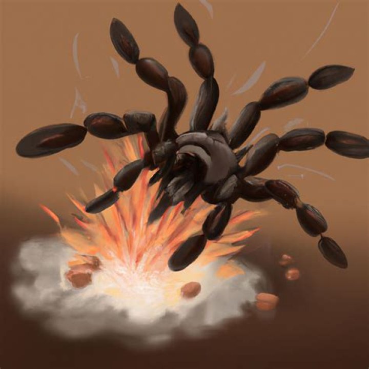Do tarantulas explode when dropped?