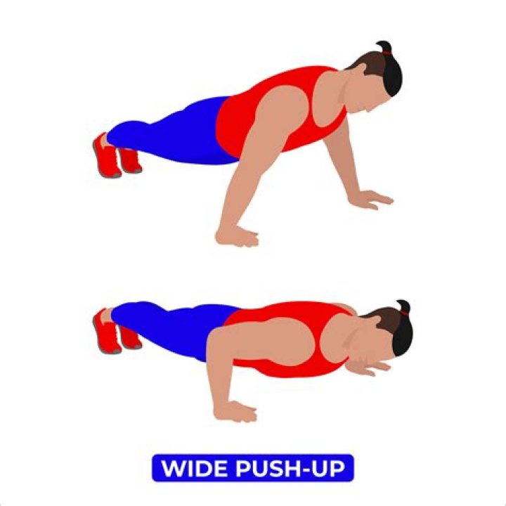Do wide push ups make chest wider?