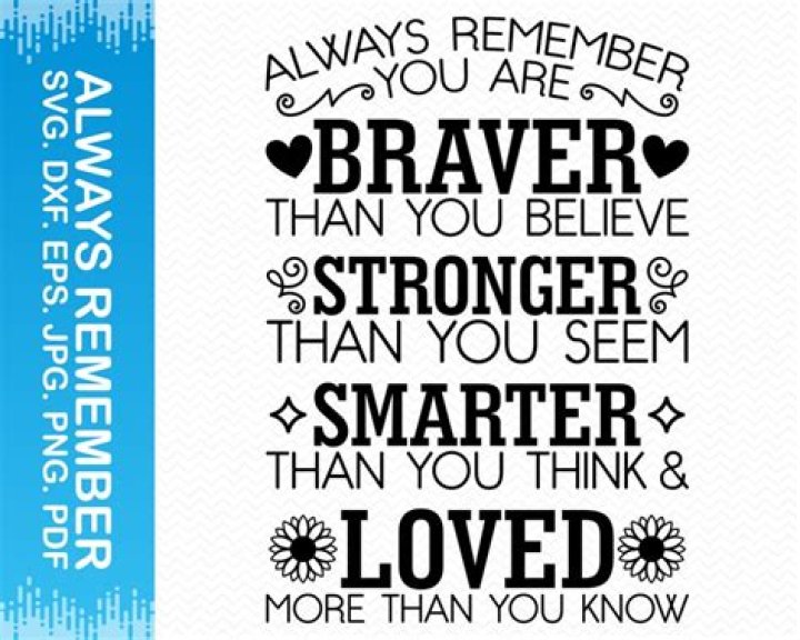Do you get braver as you get older?