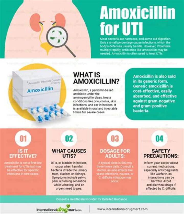 Does amoxicillin treat UTI?