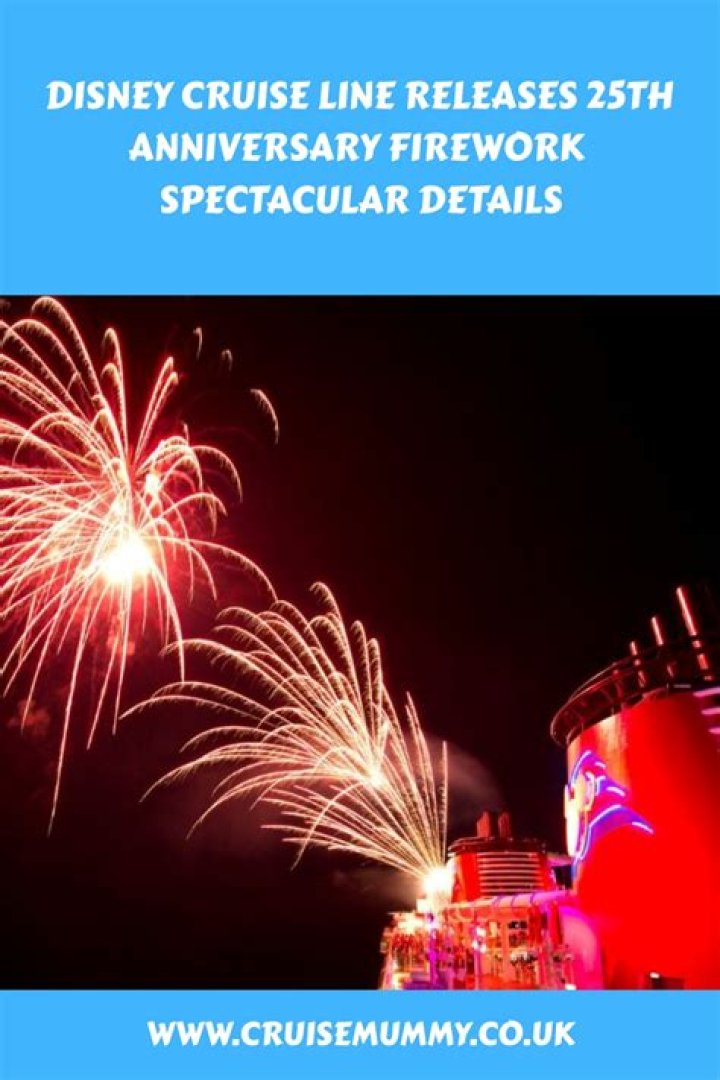 Does Disney cruise have fireworks?