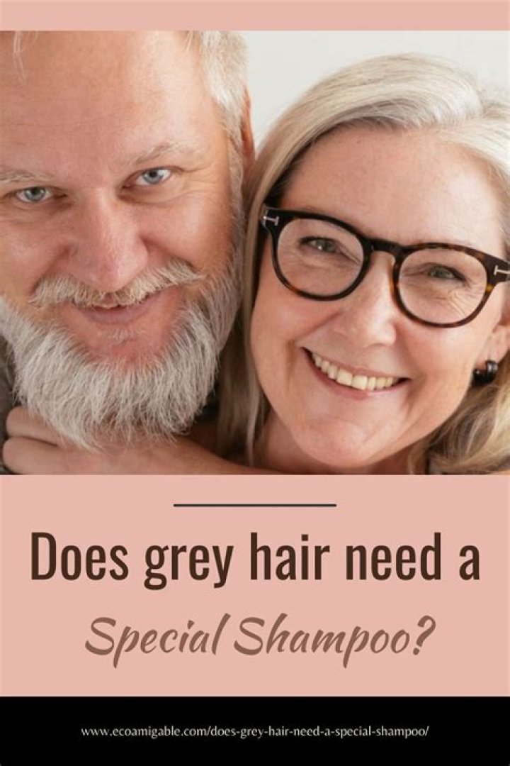 Does gray hair need special shampoo?