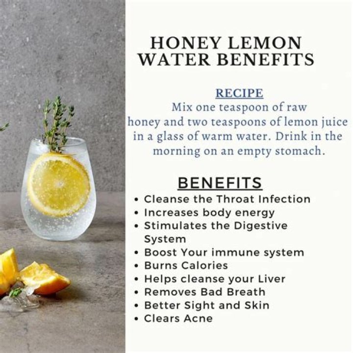 Does honey lemon and hot water reduce weight?