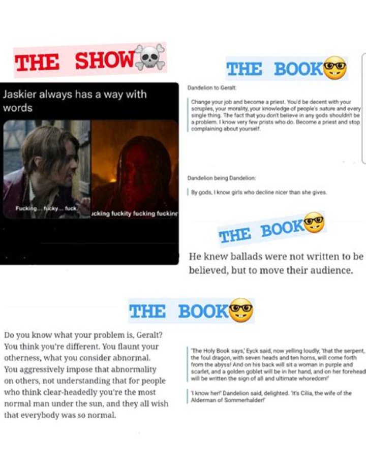 Does Jaskier age in the books?