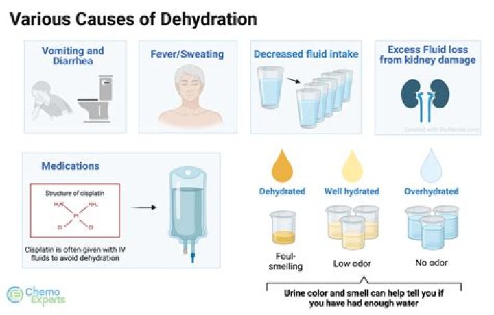 Does lithium cause dehydration?