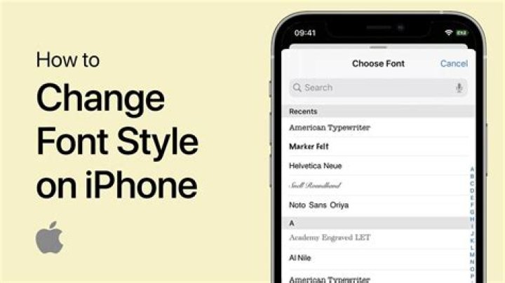 How do I change the font style on my phone?