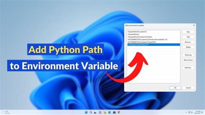 How do I find path variables in Windows 11?