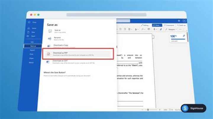 How do I save a PDF in high resolution?