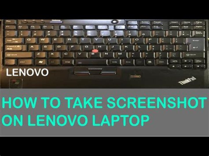 How do I take a screenshot Lenovo ThinkPad?