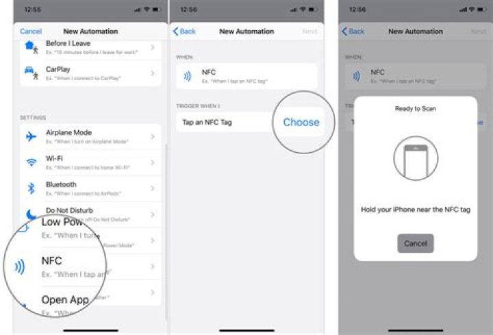 How do I turn on NFC on my iPhone?