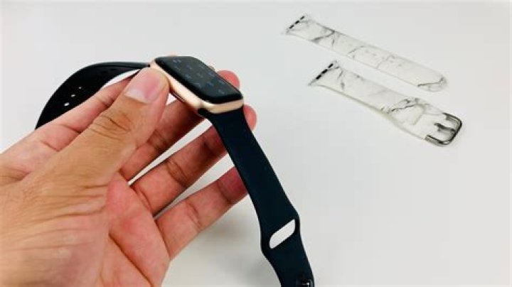 How do you clean a white Apple Watch band that turns green?