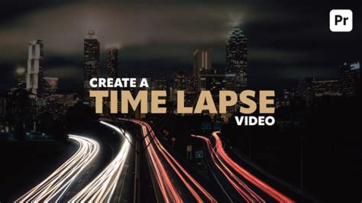 How do you make a time-lapse video?