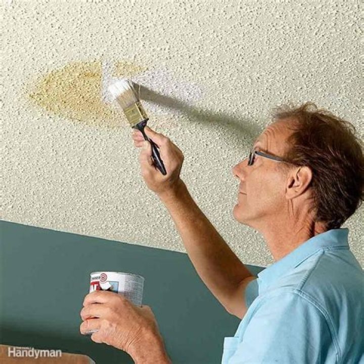 How do you paint a ceiling without leaving roller marks?