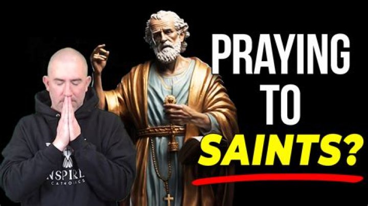 How do you pray to saints?