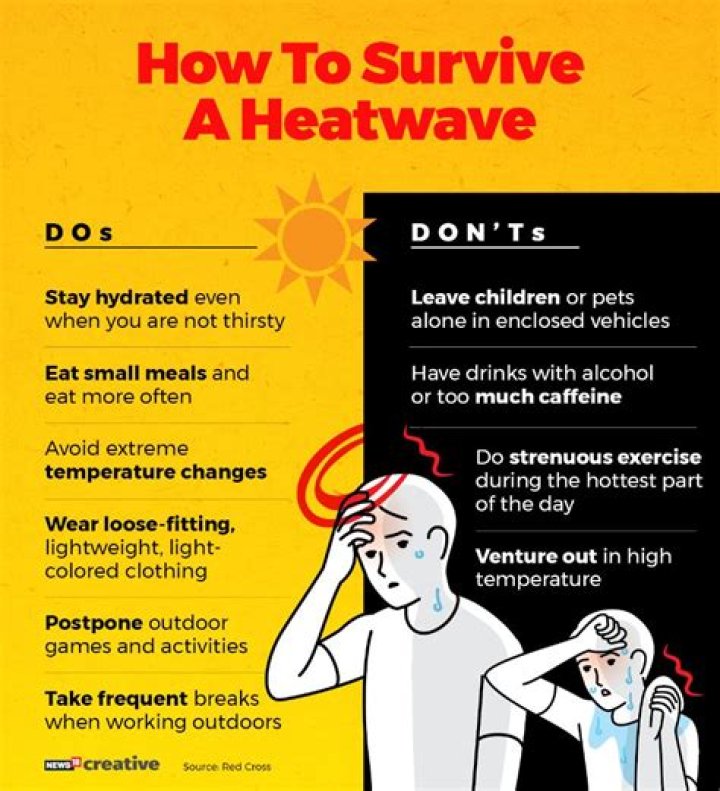 How do you survive a heat wave?