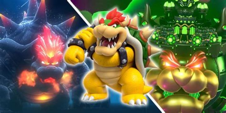 How does Mario beat Bowser?