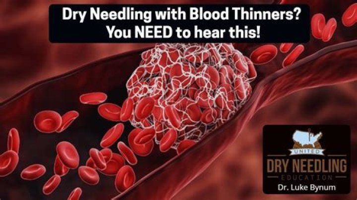 How long can a person live on blood thinners?