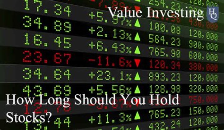 How long should you hold stocks?