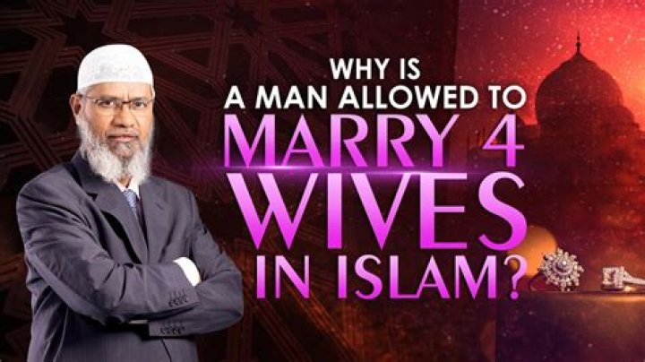 How many wives do Muslims marry?