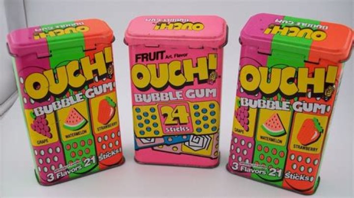 How much did a pack of gum cost in 1960?
