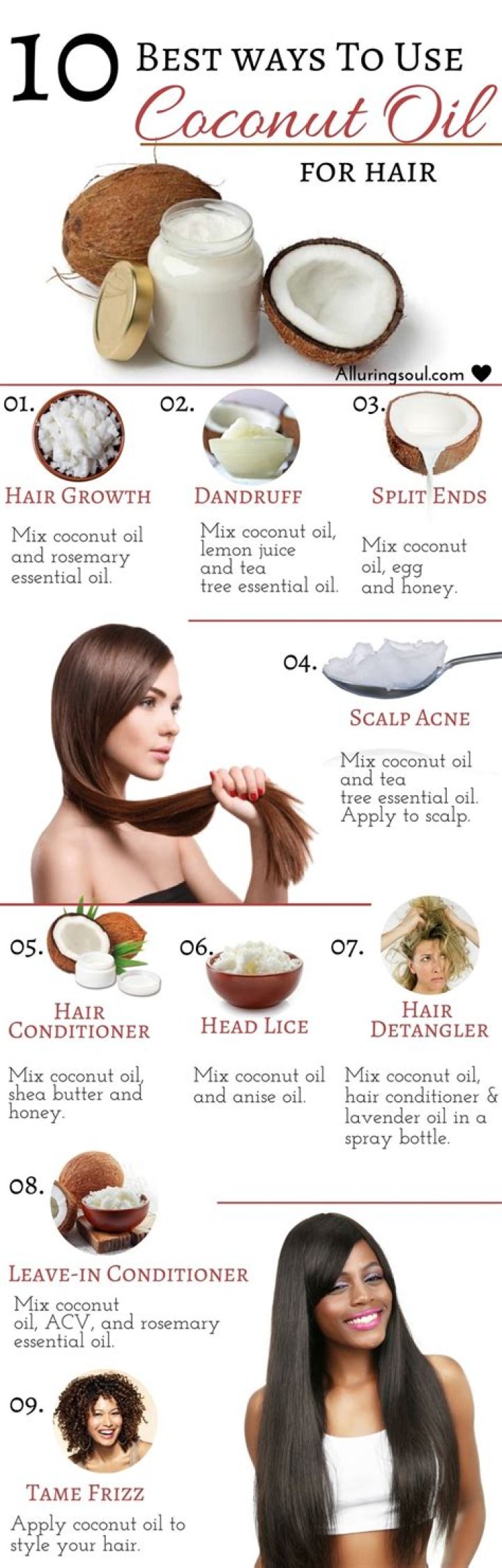 How often can you put coconut oil in your hair?
