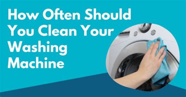 How often should you clean your washing machine?