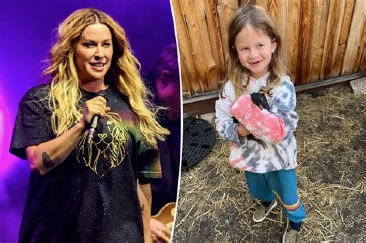 How old is Alanis Morissette's youngest child?