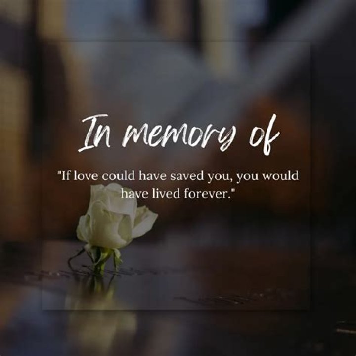 How would you want your loved ones to remember you when you are gone?