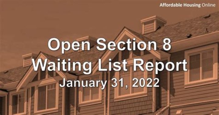 Is California Section 8 waiting list open?