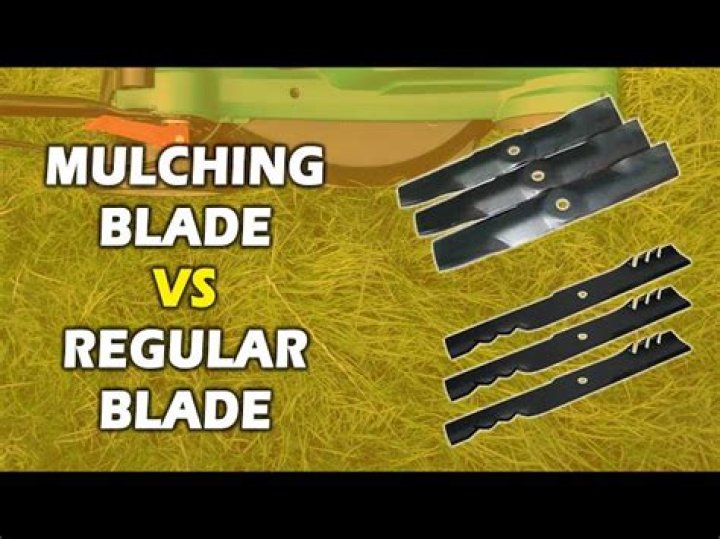 Is it better to use mulching blade or regular?