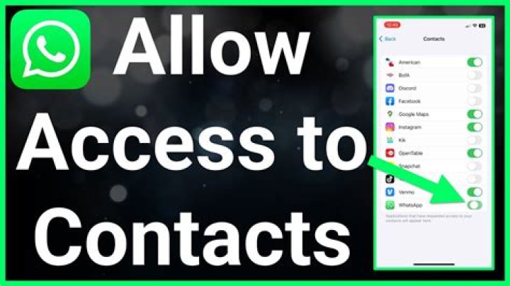 Is it safe to allow WhatsApp to access contacts?