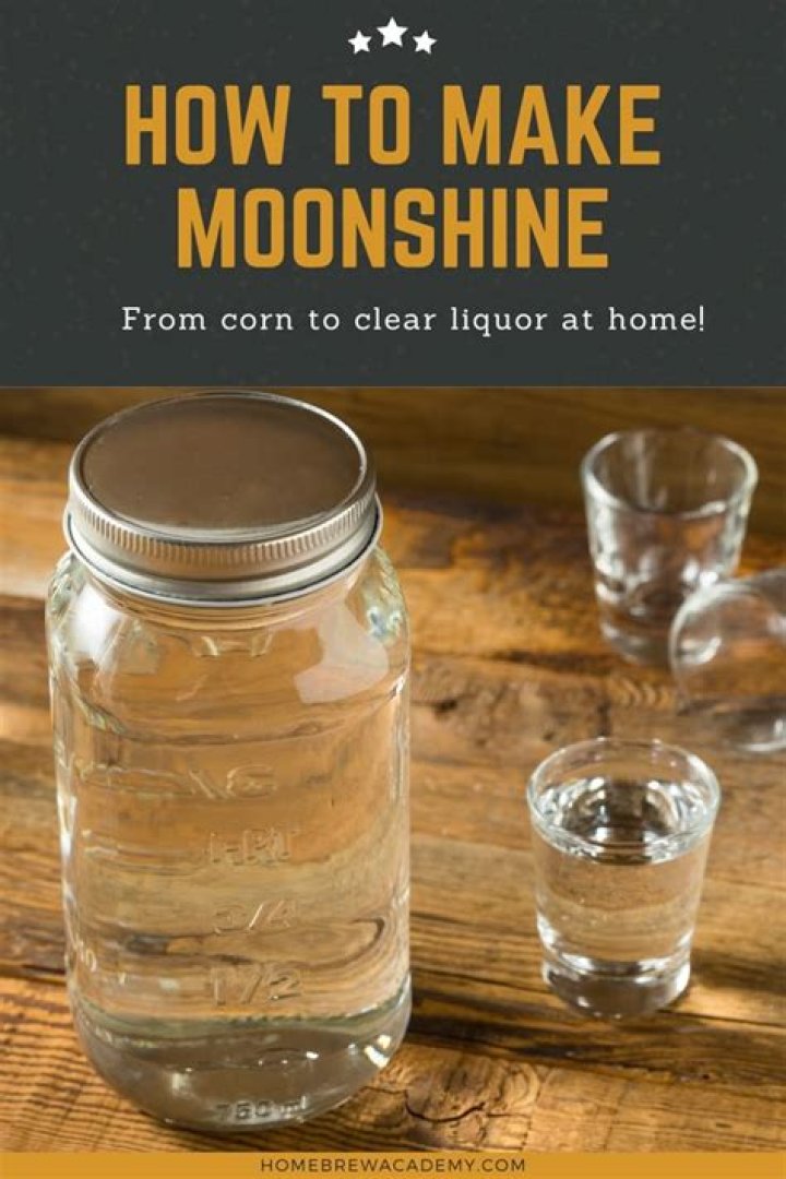 Is it safe to drink homemade moonshine?