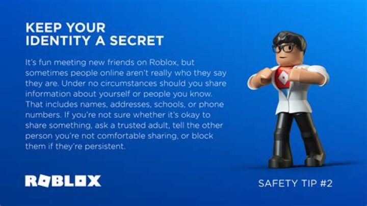 Is it safe to give Roblox your ID?