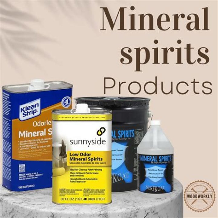 Is mineral spirits the same as solvent?