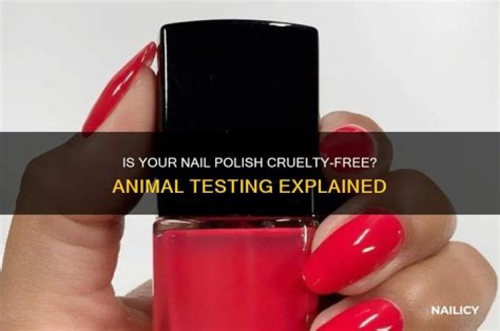 Is nail polish tested on animals?