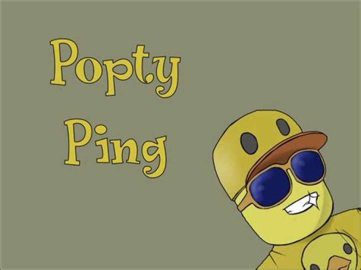 Is Popty ping a real word?