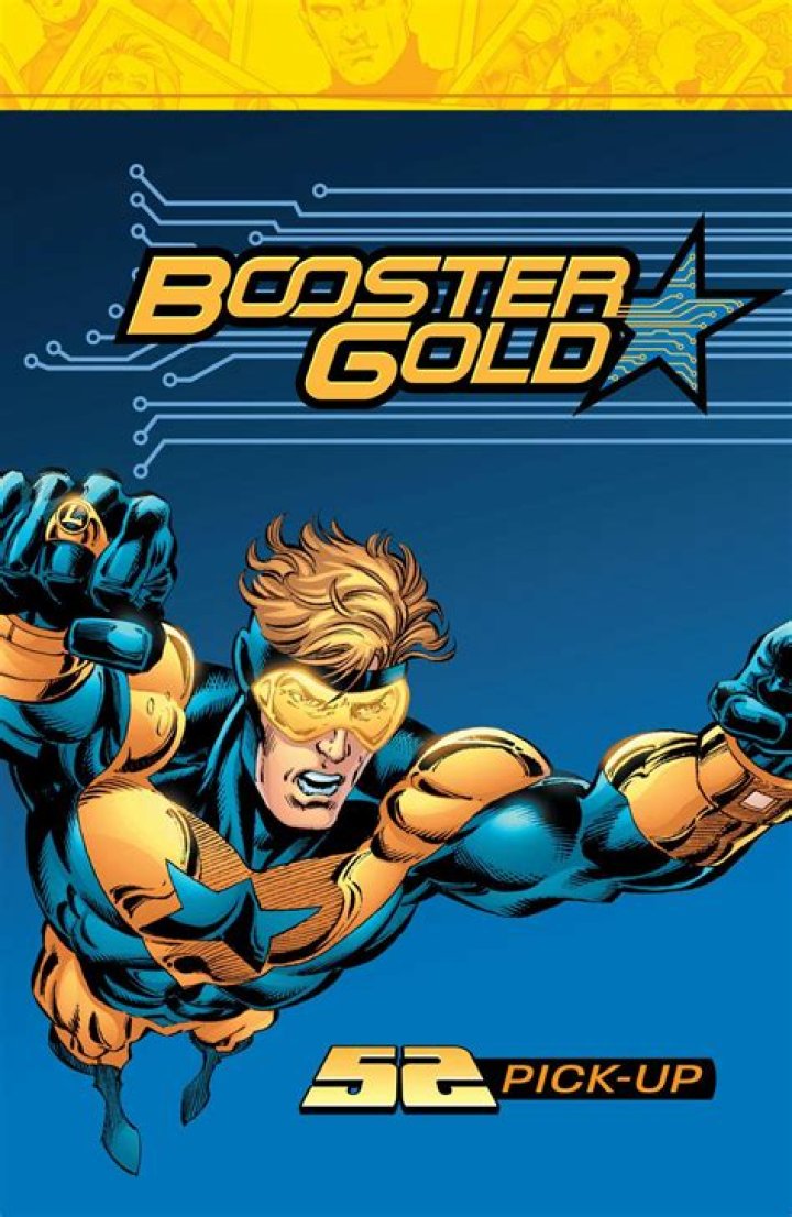 Is Rip Hunter Booster Gold's son?